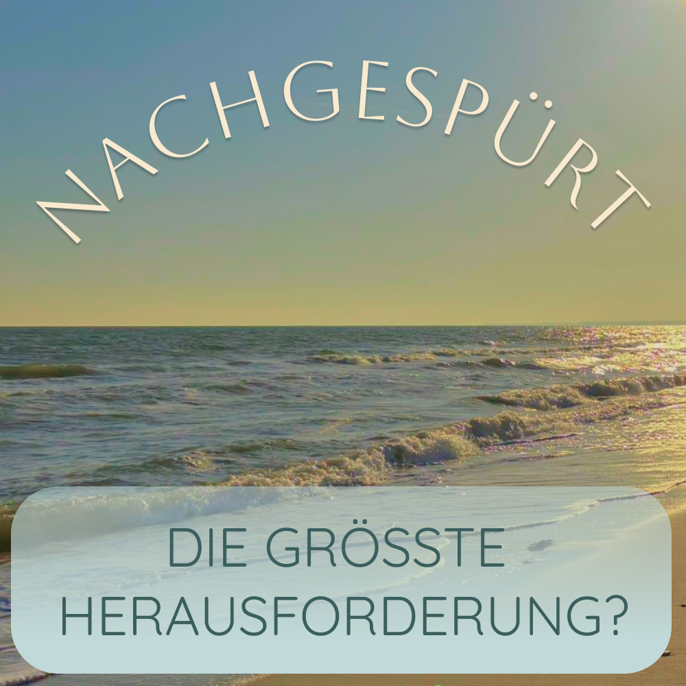 Die größte Herausforderung im Yoga